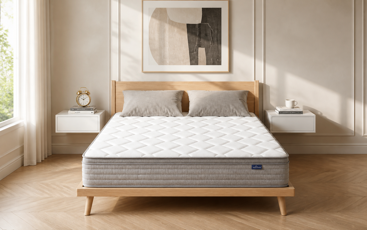 7-zone cold foam springmatras 25 cm H3 met randversterking van Matrest