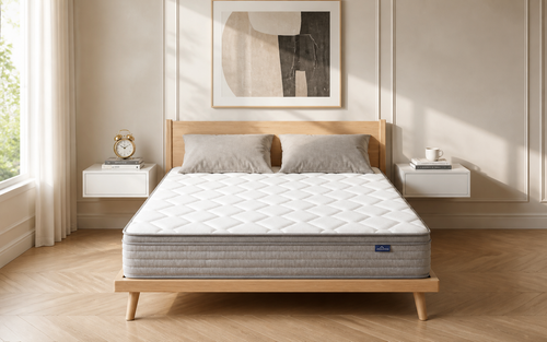 7-zone cold foam springmatras 25 cm H3 met randversterking van Matrest