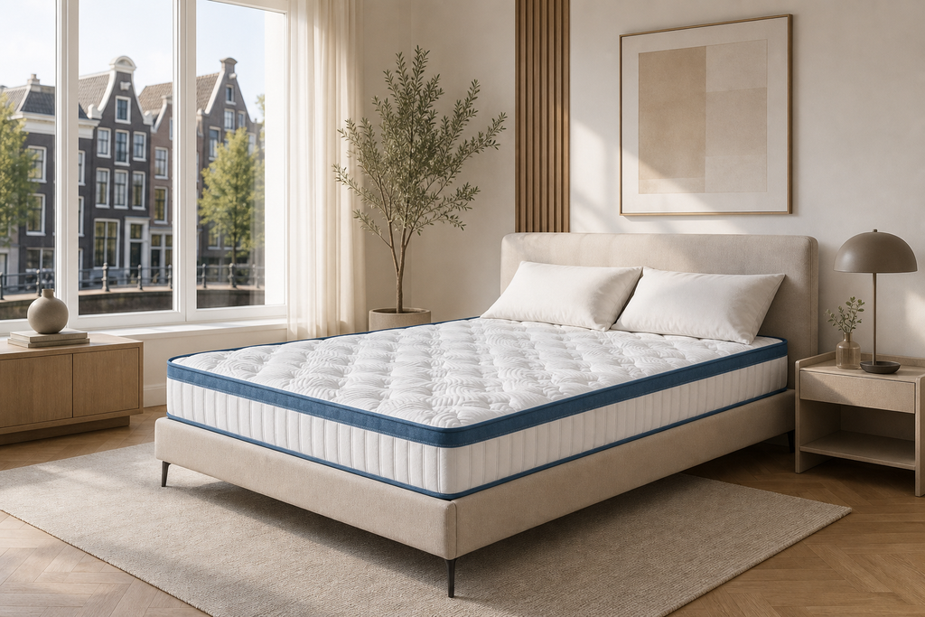 Orthopedisch 7-zone springmatras 25 cm H3 met ademend comfort.